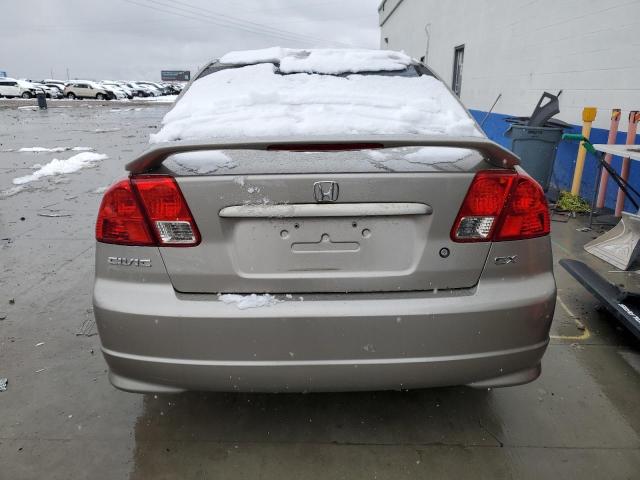 Photo 6 from auction – 2004 HONDA CIVIC EX with VIN 2HGES267X4H604593