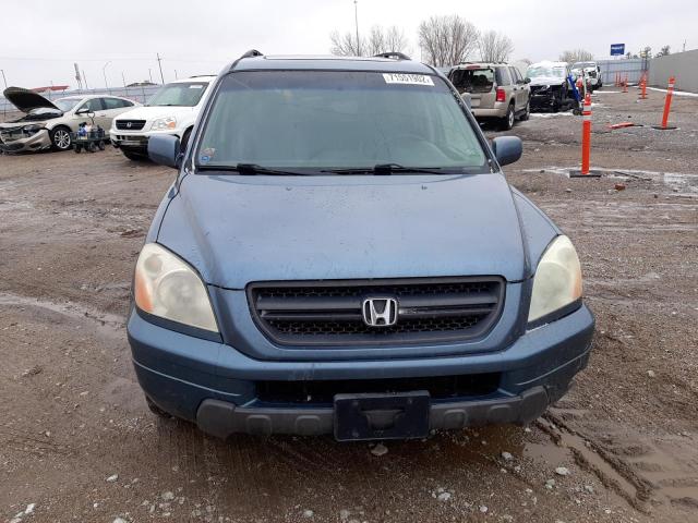 Photo 5 from auction – 2005 HONDA PILOT EXL with VIN 2HKYF18685H534440