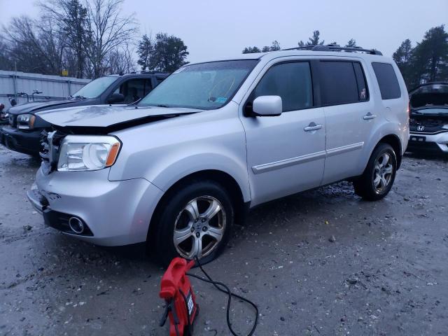 HONDA PILOT EXL 2012 with VIN 5FNYF4H56CB041635 - Photo from auction