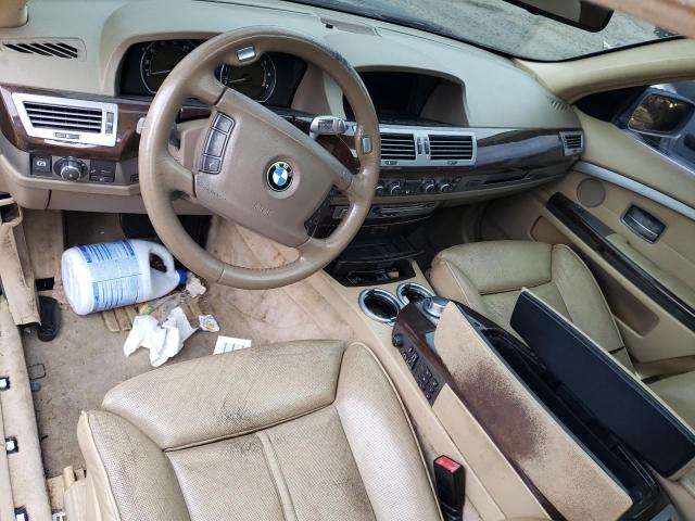 Photo 8 from auction – 2006 BMW 750 LI with VIN WBAHN83576DT38276