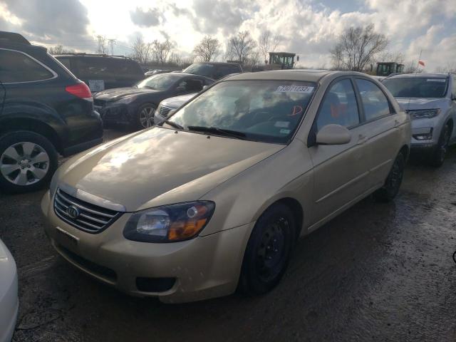 KIA SPECTRA EX 2009 with VIN KNAFE221295658462 - Photo from auction