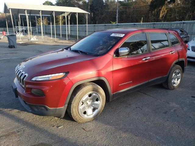 JEEP CHEROKEE S 2015 with VIN 1C4PJLAB0FW657500 - Photo from auction