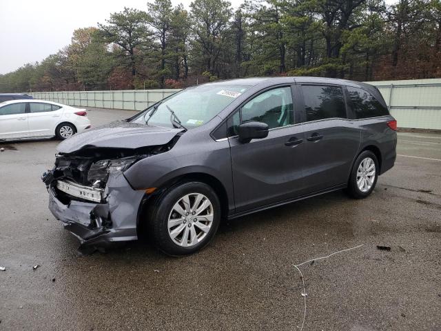 HONDA ODYSSEY 2018 with VIN 5FNRL6H2XJB098688 - Photo from auction