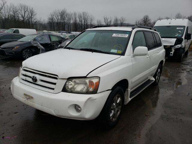 TOYOTA HIGHLANDER 2004 with VIN JTEDP21A140038662 - Photo from auction