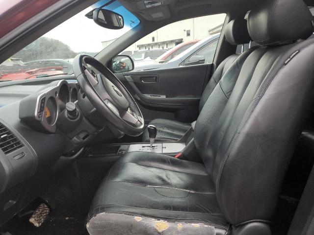 Photo 7 from auction – 2005 NISSAN MURANO SL with VIN JN8AZ08W35W410058