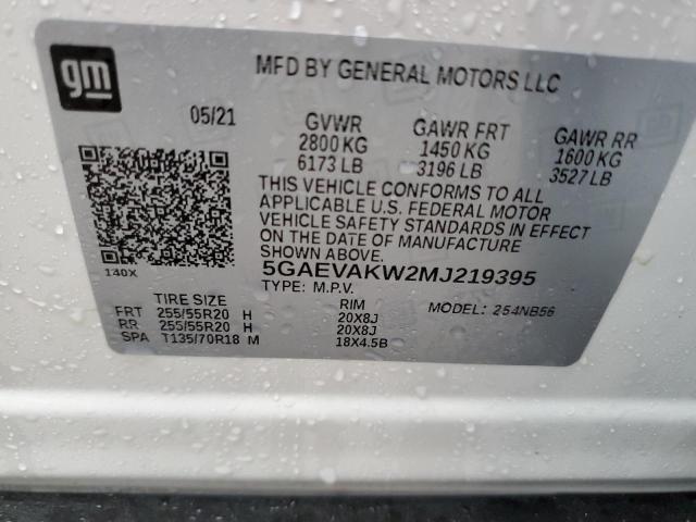 Photo 14 from auction – 2021 BUICK ENCLAVE ES with VIN 5GAEVAKW2MJ219395