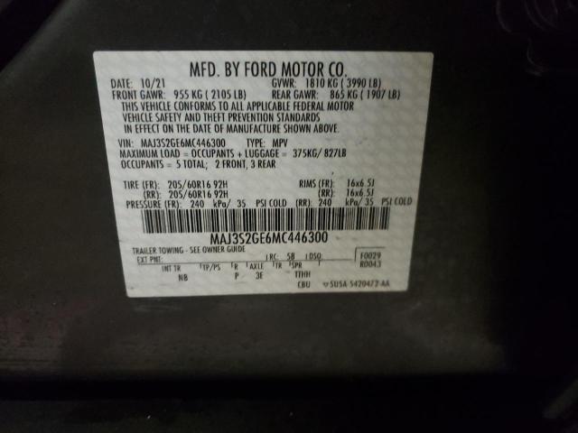 Photo 14 from auction – 2021 FORD ECOSPORT S with VIN MAJ3S2GE6MC446300