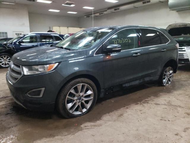 FORD EDGE TITAN 2015 with VIN 2FMTK3K86FBB26636 - Photo from auction