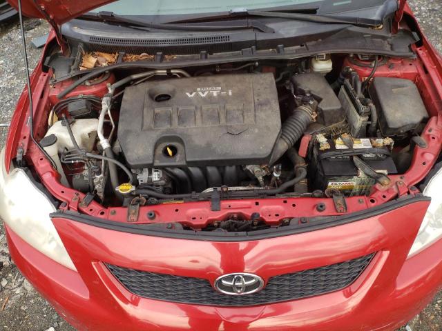 Photo 11 from auction – 2009 TOYOTA COROLLA BA with VIN JTDBL40E99J010259
