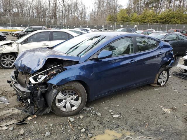 HYUNDAI ELANTRA SE 2016 with VIN 5NPDH4AE6GH770180 - Photo from auction