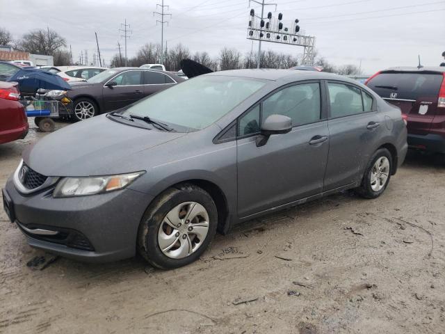 HONDA CIVIC LX 2013 with VIN 19XFB2F51DE003845 - Photo from auction