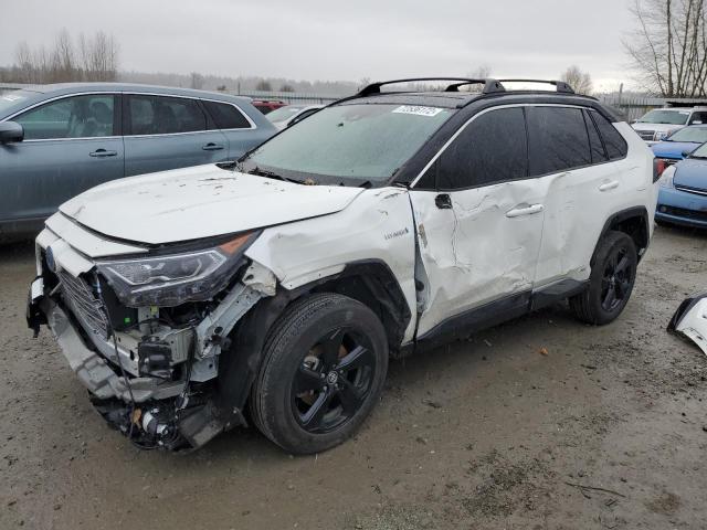TOYOTA RAV4 XSE 2019 with VIN 2T3EWRFVXKW020010 - Photo from auction