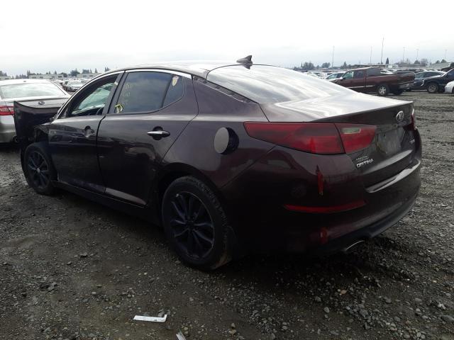 Photo 2 from auction – 2014 KIA OPTIMA EX with VIN 5XXGN4A79EG326131