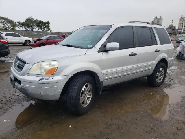 HONDA PILOT EXL 2003 with VIN 2HKYF18583H533115 - Photo from auction