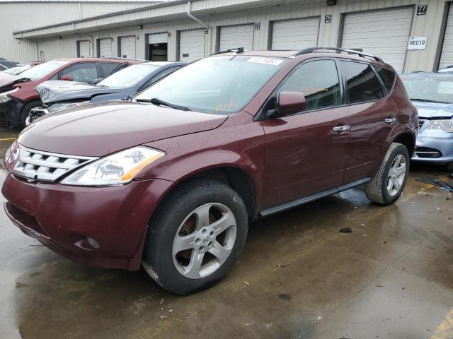 NISSAN MURANO SL 2005 with VIN JN8AZ08W35W410058 - Photo from auction