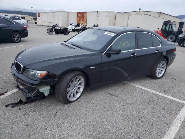 BMW 750 I 2006 with VIN WBAHL83576DT04005 - Photo from auction