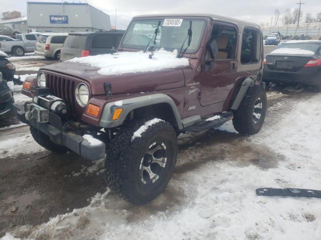 JEEP WRANGLER / 2001 with VIN 1J4FA49S31P304655 - Photo from auction