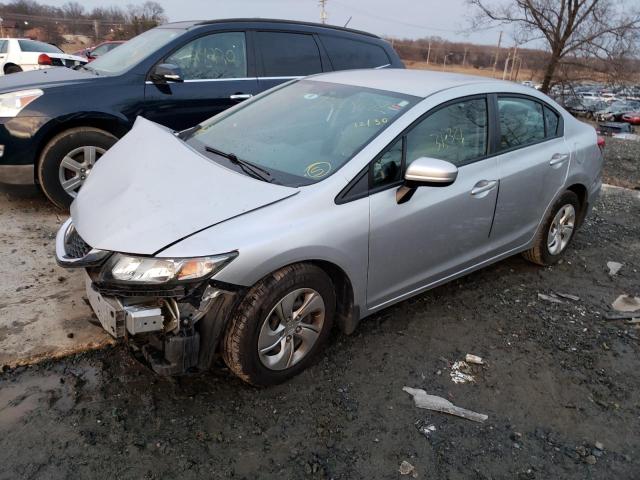 HONDA CIVIC LX 2014 with VIN 2HGFB2F51EH506217 - Photo from auction