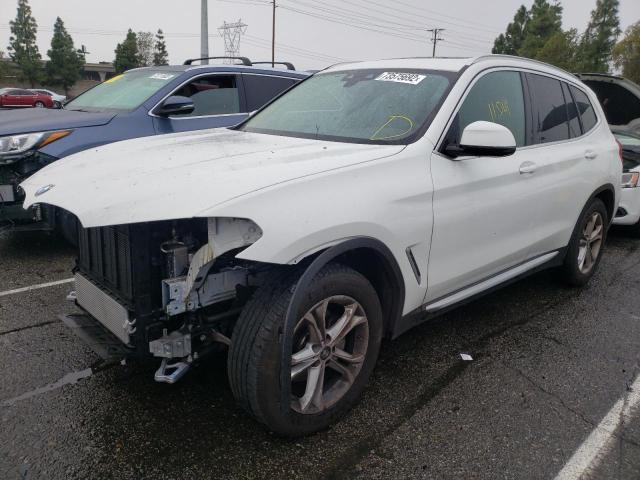 BMW X3 SDRIVE3 2021 with VIN 5UXTY3C04M9E90657 - Photo from auction