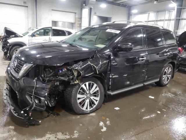 NISSAN PATHFINDER 2017 with VIN 5N1DR2MN8HC693527 - Photo from auction