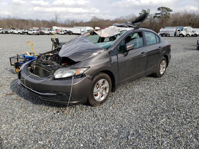 HONDA CIVIC LX 2015 with VIN 19XFB2F51FE084980 - Photo from auction