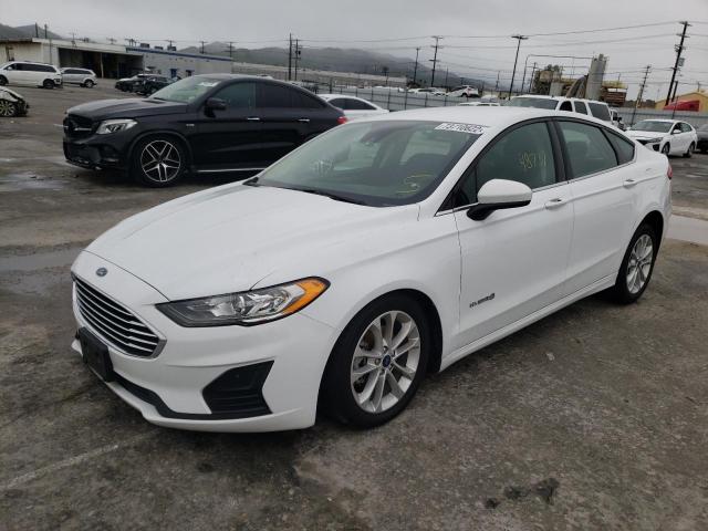 FORD FUSION SE 2019 with VIN 3FA6P0LU9KR174548 - Photo from auction