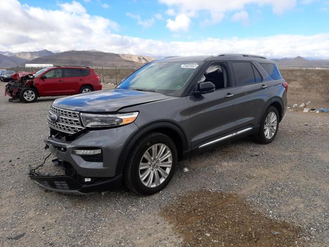 FORD EXPLORER L 2021 with VIN 1FM5K7FW4MNA10457 - Photo from auction