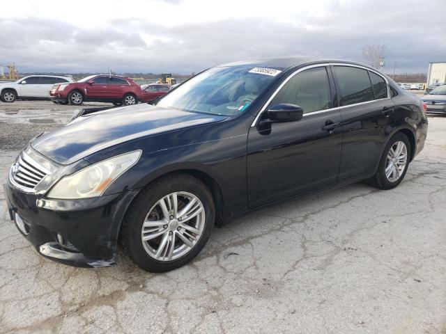 INFINITI G25 BASE 2011 with VIN JN1DV6AP9BM603030 - Photo from auction
