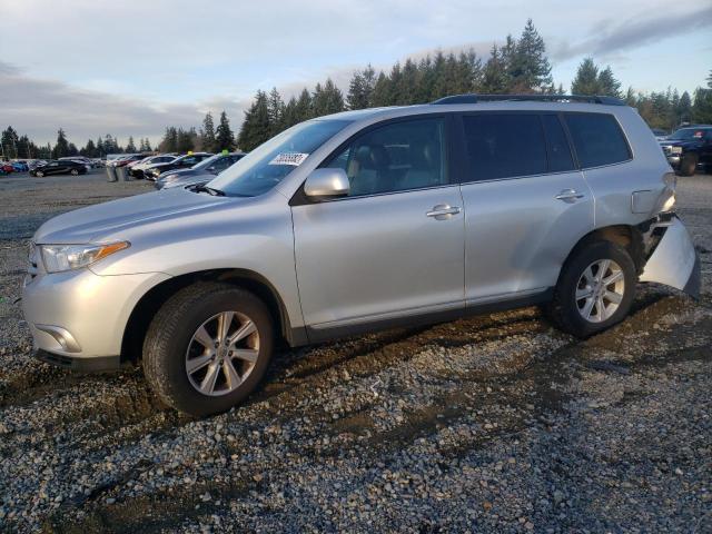 TOYOTA HIGHLANDER 2013 with VIN 5TDBK3EH3DS184825 - Photo from auction