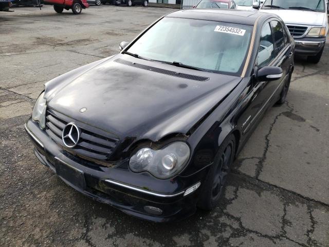 MERCEDES-BENZ C32 2002 with VIN WDBRF65J12F207991 - Photo from auction