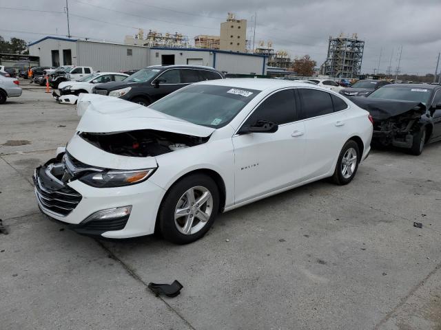 CHEVROLET MALIBU LS 2021 with VIN 1G1ZB5ST2MF087465 - Photo from auction
