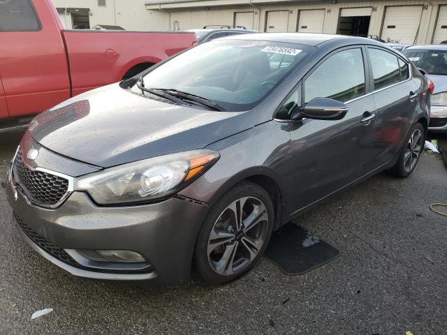 KIA FORTE EX 2014 with VIN KNAFX4A86E5105425 - Photo from auction
