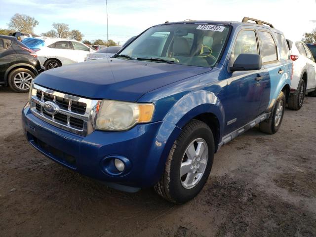 FORD ESCAPE XLT 2008 with VIN 1FMCU03Z78KD42178 - Photo from auction