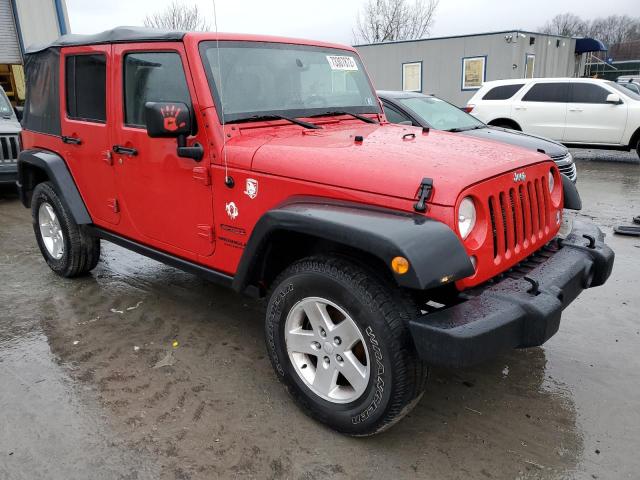 Photo 4 from auction – 2014 JEEP WRANGLER U with VIN 1C4BJWDG3EL232209