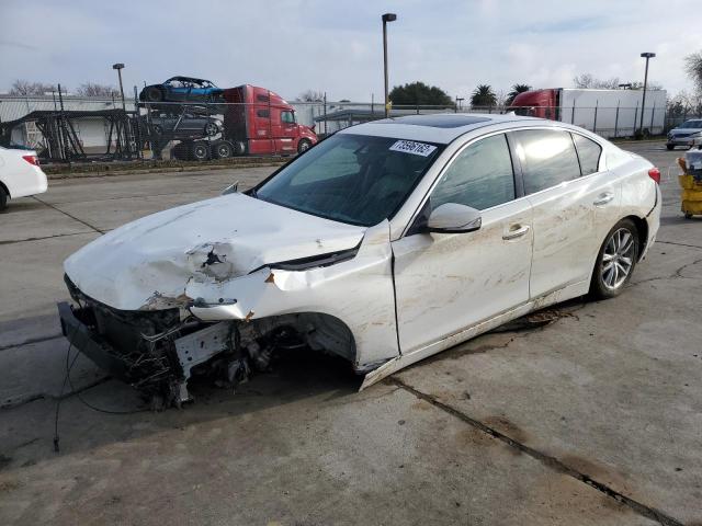 INFINITI Q50 BASE 2015 with VIN JN1BV7AP8FM334604 - Photo from auction