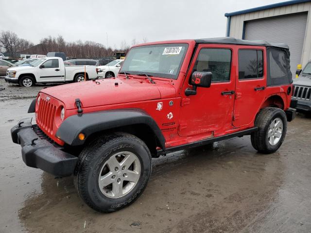 JEEP WRANGLER U 2014 with VIN 1C4BJWDG3EL232209 - Photo from auction