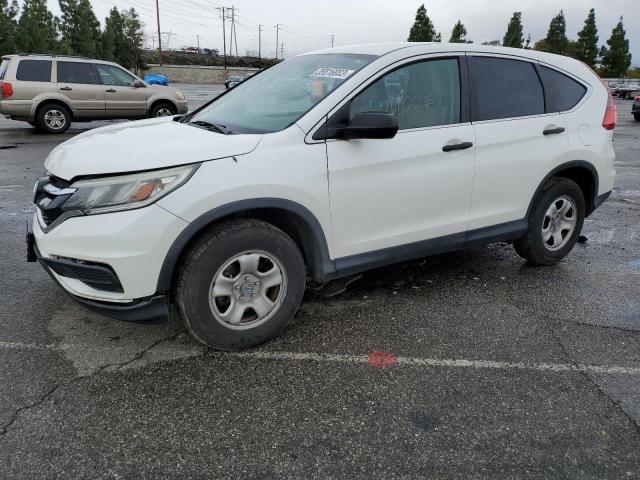 HONDA CR-V LX 2015 with VIN 5J6RM3H37FL015480 - Photo from auction
