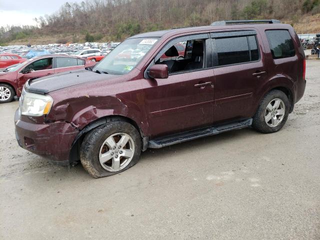 HONDA PILOT EXL 2011 with VIN 5FNYF4H59BB088639 - Photo from auction