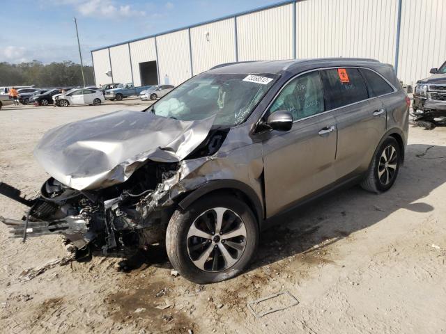 KIA SORENTO EX 2016 with VIN 5XYPH4A18GG019440 - Photo from auction