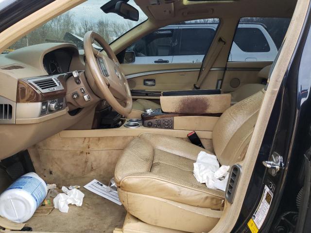 Photo 7 from auction – 2006 BMW 750 LI with VIN WBAHN83576DT38276