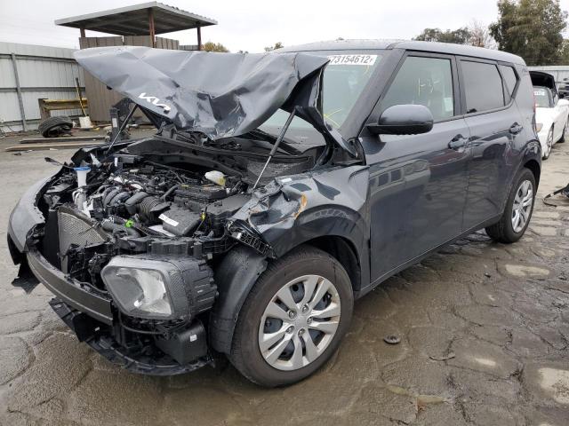 KIA SOUL LX 2022 with VIN KNDJ23AU4N7828309 - Photo from auction