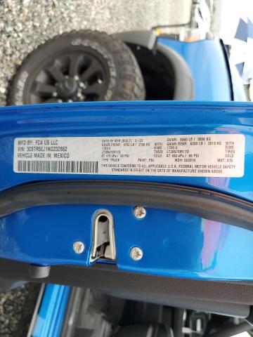 Photo 14 from auction – 2022 RAM 2500 POWER with VIN 3C6TR5EJ1NG232862