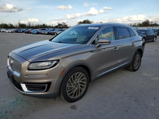 LINCOLN NAUTILUS R 2019 with VIN 2LMPJ8L95KBL41190 - Photo from auction