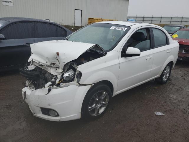CHEVROLET AVEO LT 2010 with VIN KL1TG5DE1AB105946 - Photo from auction