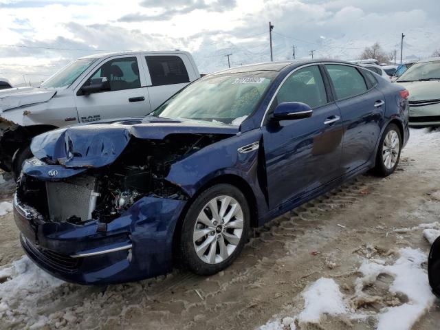 KIA OPTIMA EX 2016 with VIN 5XXGU4L39GG046905 - Photo from auction