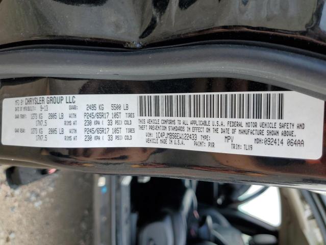 Photo 14 from auction – 2014 JEEP CHEROKEE T with VIN 1C4PJMBS6EW122433