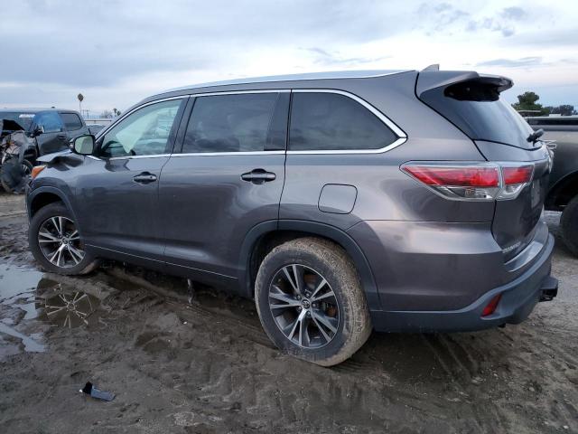Photo 2 from auction – 2016 TOYOTA HIGHLANDER with VIN 5TDKKRFH9GS500394