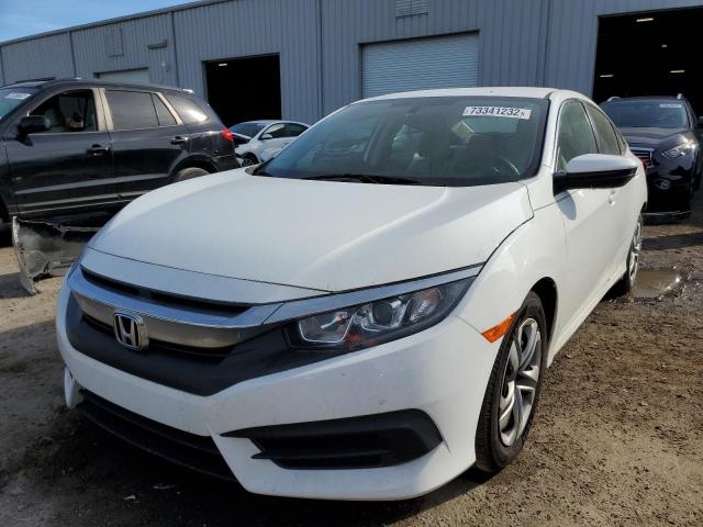 HONDA CIVIC LX 2018 with VIN 19XFC2F59JE205504 - Photo from auction