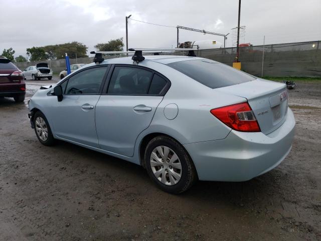 Photo 2 from auction – 2012 HONDA CIVIC LX with VIN 19XFB2F51CE029277