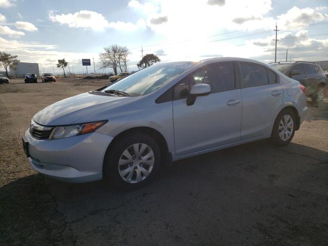 HONDA CIVIC LX 2012 with VIN 2HGFB2F59CH594995 - Photo from auction